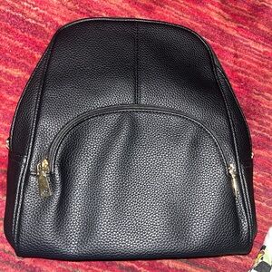 Women’s Black Backpack Purse